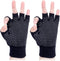 Jxiwfvl Fingerless Workout Pilates Gloves for Men and Women, Non-Slip Grip Fitness Gym