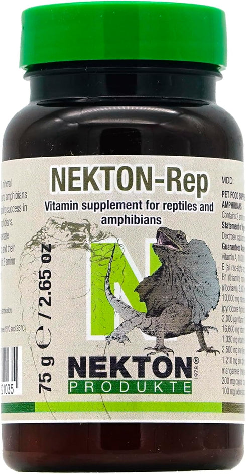 Nekton-Rep Vitamin Mineral Supplement for Reptiles and Amphibians, 75 gm