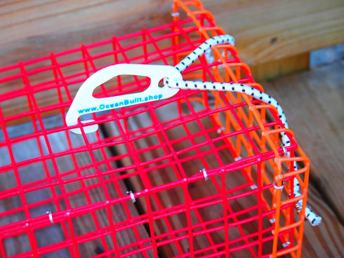 12 7 4 Frozen Heavy-Duty Fishing Chum Box x x PVC Coated Wire Chum Cage Fits Standard Chum Blocks