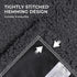 Luciphia Waterproof Blanket for Large Dogs, Washable Reversible Pet Bed Cover, Soft Sherpa Fleece, Grey Small (40" x