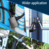 MYPIN Bluetooth Fingerprint Bike Lock, Anti-Theft Waterproof, 1M Cable, Combination Lock with Fingerprint & Bluetooth