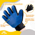 PetnBeyond Deshedding and Grooming Gloves, Gentle Pet Care for Cats and Dogs, Ultimate Comfort for Long and Short Fur