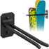 GoSports Wall Mounted Ski and Snowboard Storage Rack for 2 or 8 Ski Sizes