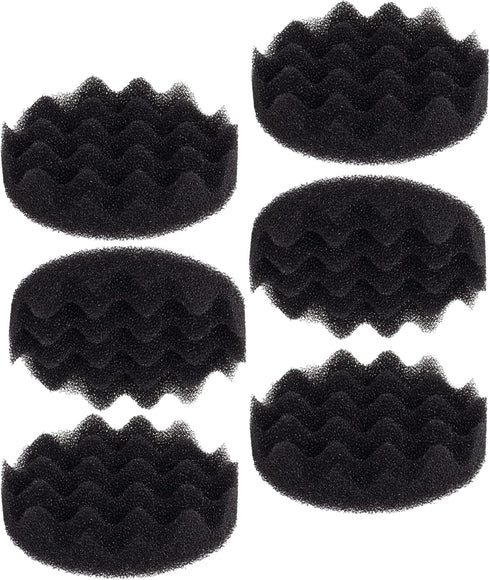 6 Pcs Bio Foam Filter Pads for Fluval FX4 FX5 FX6 Canister Filter, Aquarium Sponge Accessories