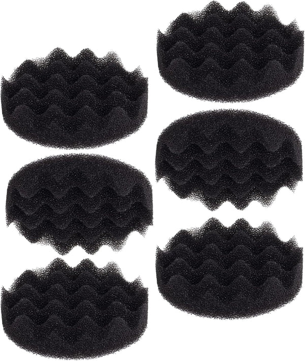 6 Pcs Bio Foam Filter Pads for Fluval FX4 FX5 FX6 Canister Filter, Aquarium Sponge Accessories