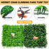 2 PCS Hermit Crab Climbing Toys, 10 x 10 Inch Faux Grass Mat for Aquarium Plants and Small Animals