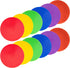 Spot Markers, 9 Inch Non Slip Rubber Floor Markers, Flat Field Cones for Soccer, Basketball, Sports Training