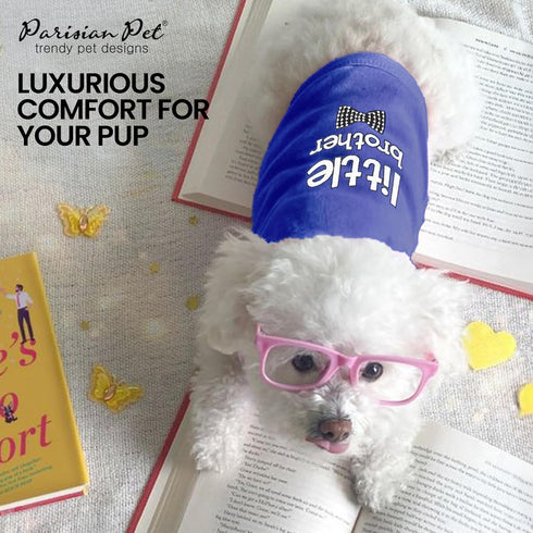 Parisian Pet Little Brother T-Shirt for Dogs and Cats - 3XL Tee Shirt
