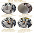 15 lbs, Dog Car Seats for Small Dogs, Puppy Car Seat Under Small Dog Bed for Travel, Elevated Pet Seat with Safety