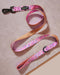 Ruffhaus NYC Pink Sprinkles Dog Leash, Ice Cream and Waffle Cone Print, Girl Dog Birthday Puppy Leash, Comfort Dog
