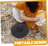 KICHOUSE Stool Cushion for Camping Fishing and Outdoor Use Portable Folding Chair Cushion for Enhanced Comfort