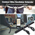 Yizhet Aluminum Alloy Bicycle Handlebar Extensions, 30cm Extender for Phone Mount Holder, Speedometer, GPS