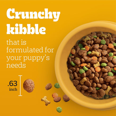 Pedigree Puppy Dry Puppy Food, Chicken, Rice, and Vegetable Flavor, 14 lb Bag