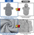 SCENEREAL Dog Hoodie Sweaters for Small Medium Large Dogs, Fleece Sweatshirt with Hat and Pocket, Grey (M)