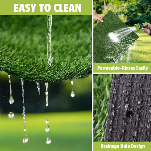 48" 30" Grass Pad for Dogs, x Artificial Turf for Pets Potty Training, Fake Grass Mat with Drainage Holes, Easy