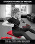 Gym Multifunctional Extension Straps (Pair) for Cable Attachments, Heavy Duty, 5 Lengths Options