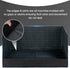 Seamless, Dog Litter Box with High Walls, Pee Pad Holder Foldable, No Assembly, Waterproof, Easy to Clean, Portable