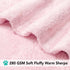 PetAmi Dog Blanket for Small Medium Dogs, Pink Fluffy Soft Puppy Blanket, Washable 29x40