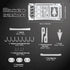 Survival Card Multitool Camping Kit, 9PCS Portable Survival Tool with Fishing Line Gear, Credit Card Wallet with Felt