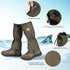 Waterproof and Breathable Gaiters for Hiking – Adjustable Lightweight Shoes Gaiters for Men and Women