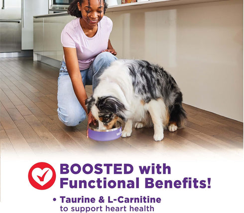 Wellness Bowl Boosters, Dog Food Topper for Small, Medium, & Large Breeds, Grain Free, Heart Health Chicken