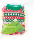 Fitwarm Dog Christmas Outfit, Red Green Pajamas for Small Dogs, Ugly Sweater for Boy Girl, Cat PJS