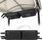 Golf Cart Ceiling Storage Bag, Overhead Organizer Bag for Club Car Precedent, Tempo, Onward, Black