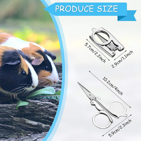 16.4 ft Sandy Trimmer Strip with Foldable Scissor for Small Pet Glider Exercise Wheel