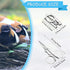 16.4 ft Sandy Trimmer Strip with Foldable Scissor for Small Pet Glider Exercise Wheel