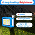 TANSOREN 4 Pack Lantern Camping Essentials, Solar Lights, LED Flashlight for Emergency, Rechargeable Tent Lights