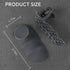 Anti-Slip Workout Grips - Widened and Thickened Rubber Hand Protector Ryptfit Grips for Weightlifting, Pull-ups, Gym
