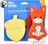 The Dodo Woodland Animals Stuffingless Dog Toy Set: Squirrel & Acorn, Durable No Plush Squeaky Toys for Dogs