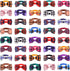 Segarty 40pcs Adjustable Bow Ties for Dogs, Comfortable Neck Bow Tie for Small Medium Pets, Grooming Accessories