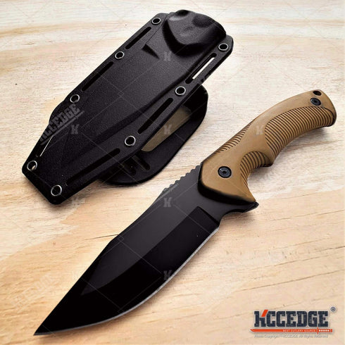 Tactical Hunting Knife, Survival Knife 9" Full Tang Fixed Blade, Camping Gear, Survival Kit, Tactical Gear 80213