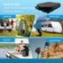 300LBS Portable Folding Toilet for Adults Camping, Weight Capacity Porta Potty with Removable Toilet Paper Holder