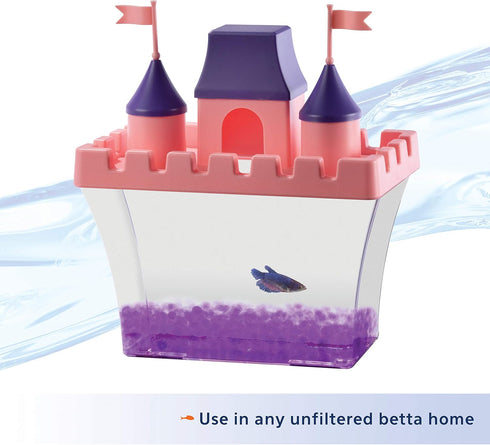 Aqueon Pure Betta Beads in Purple