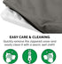 Furhaven Water-Resistant Orthopedic Dog Bed - For Large Dogs up to 95 lbs, Removable Washable Cover, Stone Gray,