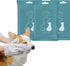 Winter Nessity for Senior Dogs: 10pcs Free Rinse Dog Wipes, Grooming Gloves and Pet Wipes with Lotion Formula