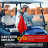 ZOEA Magnetic Towel Clip for Golf Towel, Microfiber Waffle Pattern Towels with Industrial Strength Magnet, 1 Red 27 * 20