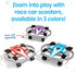 hand2mind Blue Speedway Racer Scooter Board, Floor Scooter Board, Gross Motor Toys, Kids Exercise & Physical Education