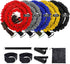 Resistance Bands Set, 20lbs to 40lbs Exercise Bands with Handles for Heavy Resistance Training
