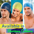 Limmys Unisex Swimming Cap for Men and Women, 100% Silicone Ladies Swim Caps, Premium Quality