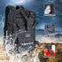 Goldfire Motorcycle Helmet Backpack Large Capacity Waterproof Tactical Hiking Bag for Helmet Storage