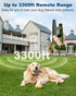 Jugbow Dog Shock Collar, 3300FT Training Collar with Remote, Innovative IPX7 Waterproof with 4 Training Modes,