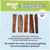 Pawstruck Premium Beef Jerky Dog Treat Chews, Large 10" Strips, Supports Hip & Joint Health, 15 Count