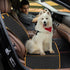 2 Pack CoverBlack45"X 21"2pack Dog Front Seat Covers for Car,Pet Front Car Seat Cover,Scratch-Proof Pet Seat Cover