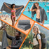 27 inch 55 inch Camping Towels Quick Dry Sweat Towels for Gym, Absorbent Fast Drying Lightweight X Negative Ions
