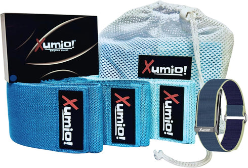 Xumio 3 Screenless - Smart Health & Activity Tracker with Premium Resistance Bands | Track Heart Rate, Sleep & Activity