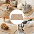 Nogeqi 1PCS 15.75x11.81 Inch Rabbit Scratching Pad, Natural Sisal Bunny Scratch Pad, Rabbit Mat Claws and Teeth Care