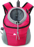 Fhiny Dog Carrier Backpack, Comfortable Doggy Front Backpack with Breathable Head Out Design for Travel and Hiking